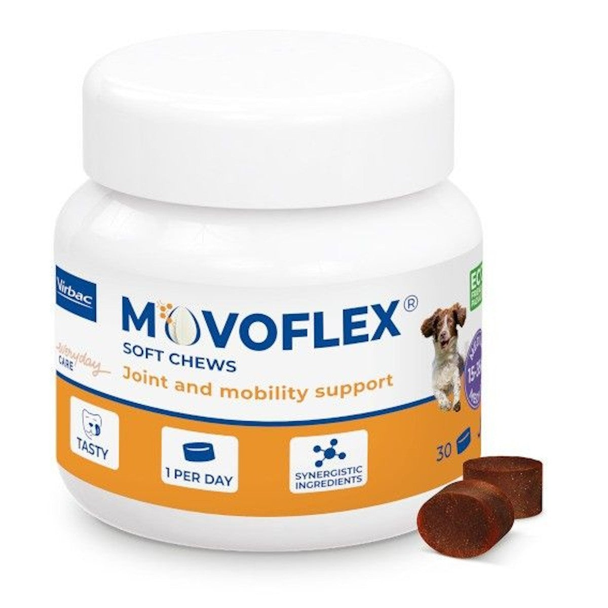 Movoflex Joint and Mobility Support Soft Chews for Dogs (30 Chews)