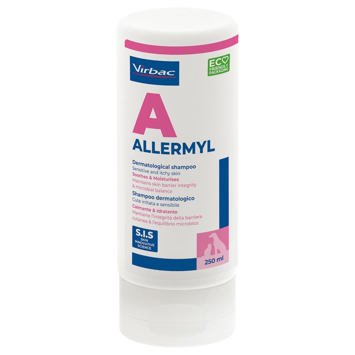 Allermyl Dermatological Shampoo for Cats and Dogs 250ml
