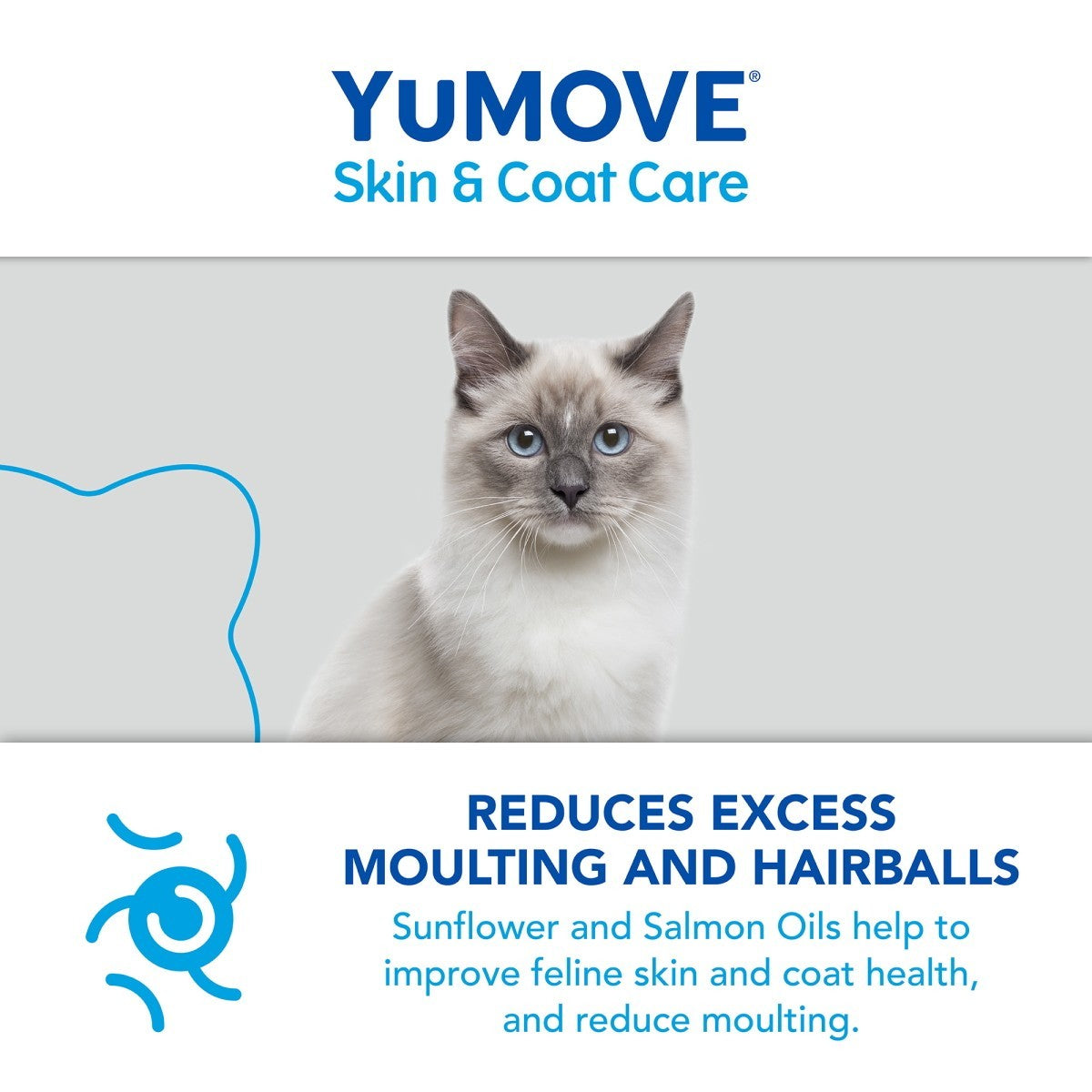 YuMOVE Skin & Coat Care Moulting Cat 50ml