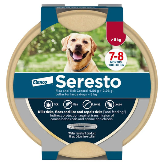 Seresto Flea and Tick Control Collar for Dogs