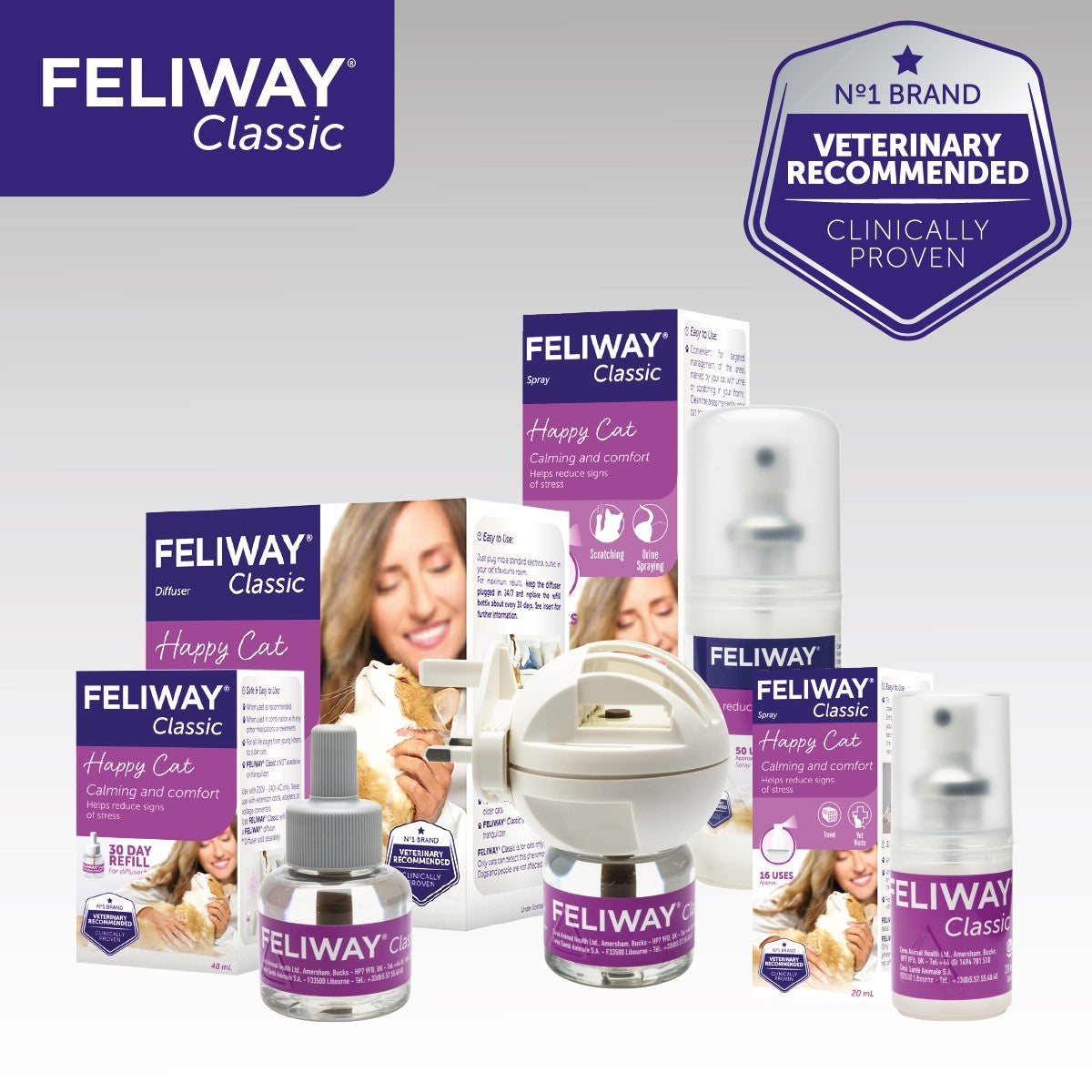 Feliway Classic Refill Economy 3 Pack