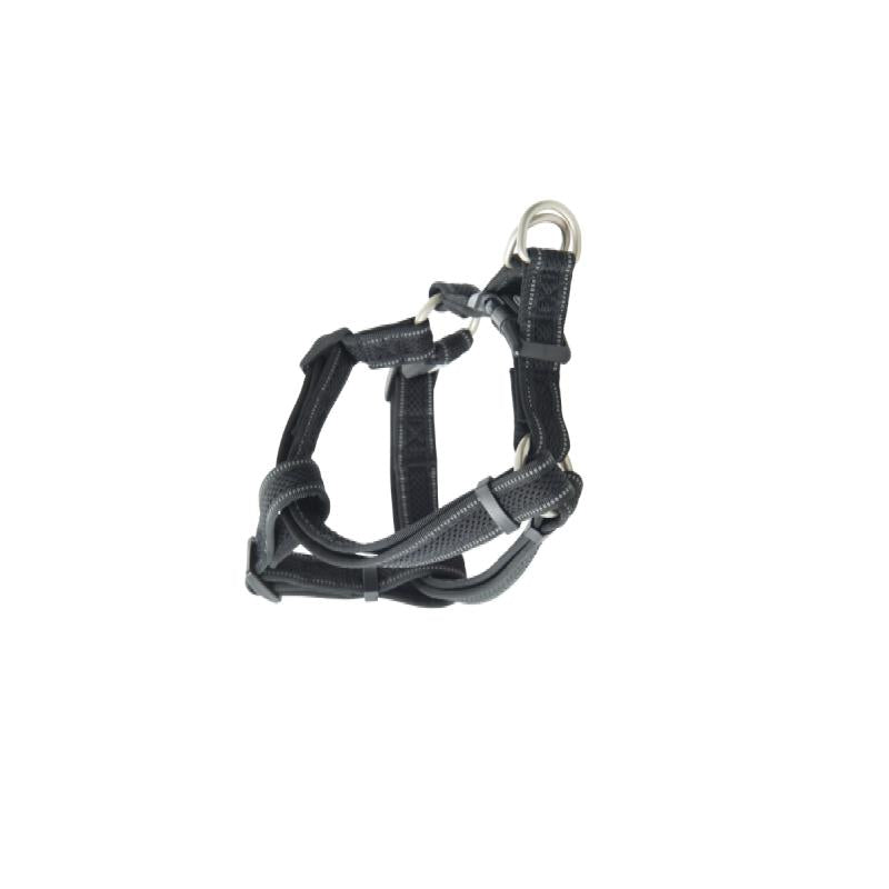 BUSTER Reflective Mesh Step-in Harness Black M