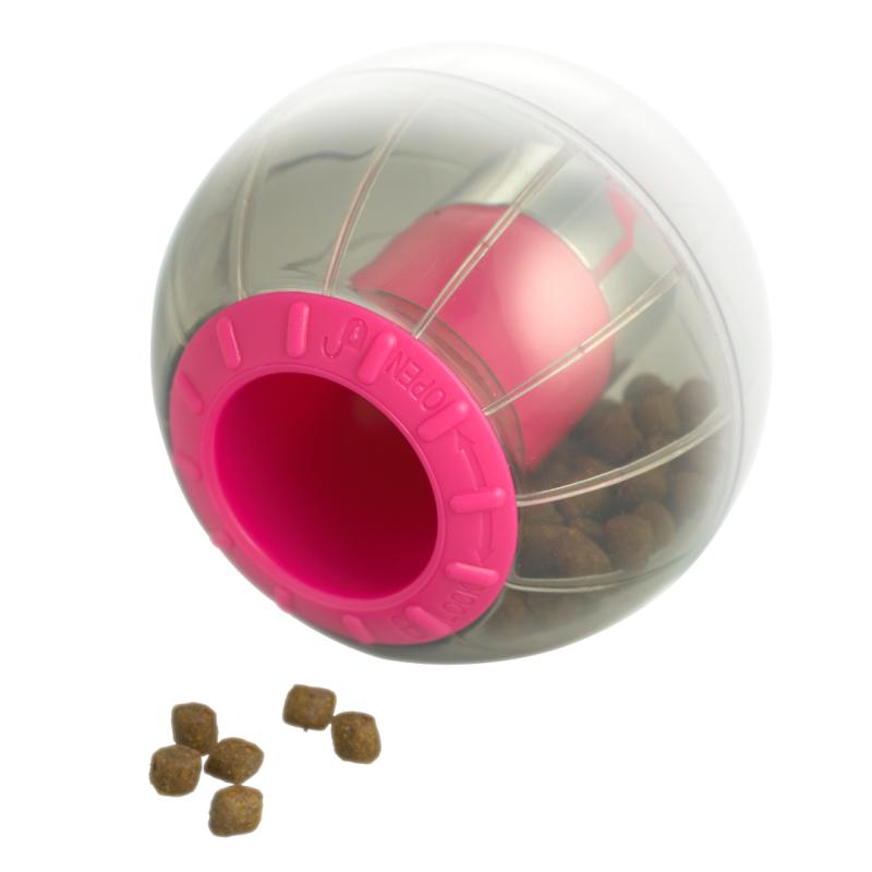Catmosphere Treat Dispenser Ball Pink 95MM 274511