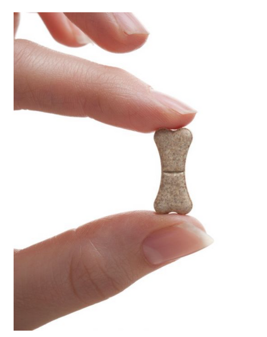 Drontal Tasty Bone Wormer Tablet for Small and Medium Dogs