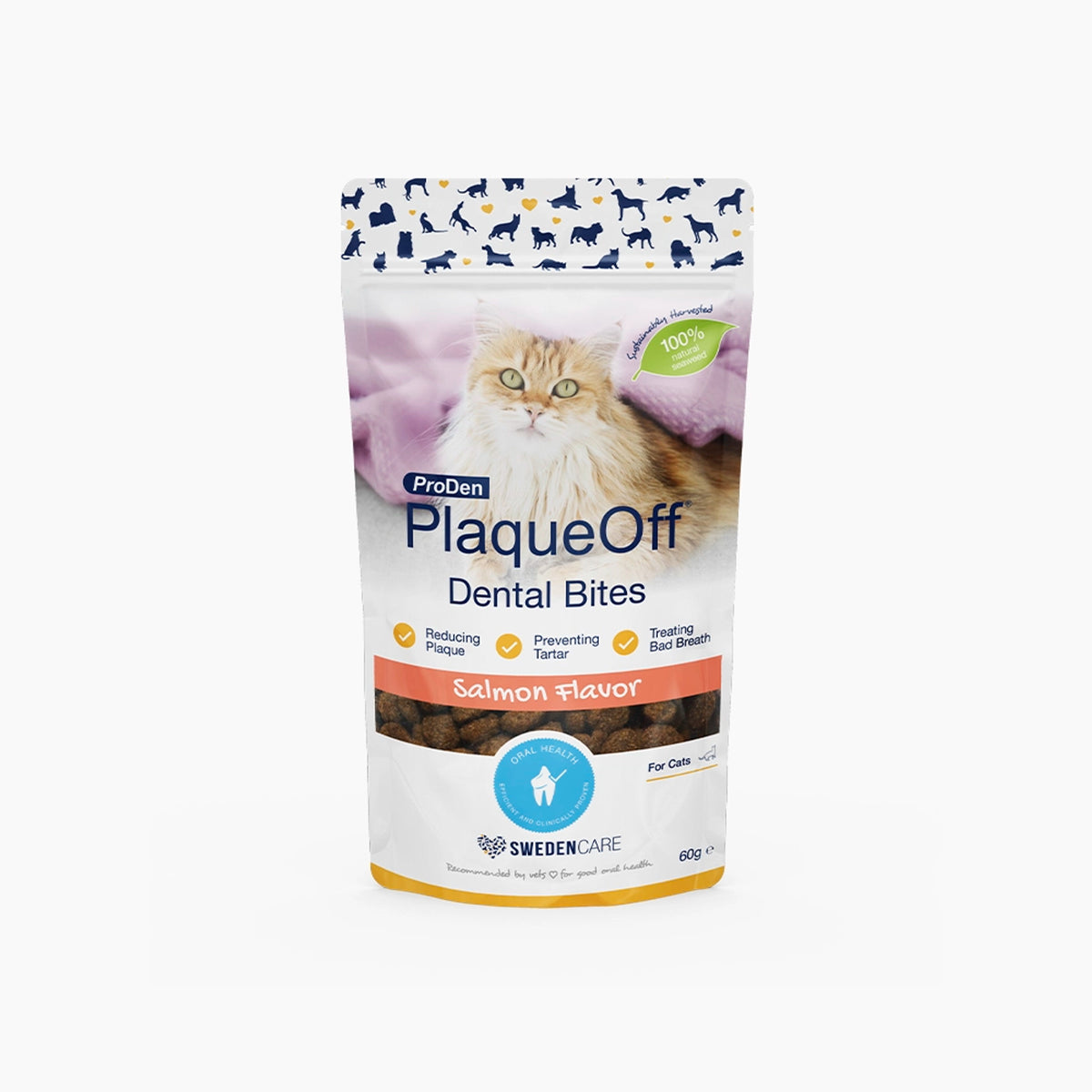 ProDen PlaqueOff Dental Bites for Cats 60g
