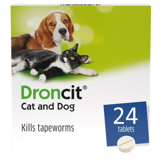 Droncit Tablet Tapewormer for Cats and Dogs