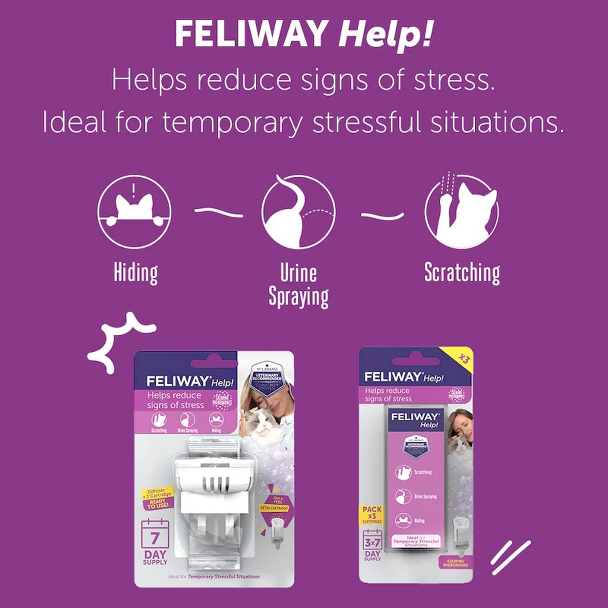 Feliway Help! Refill (3 Pack)