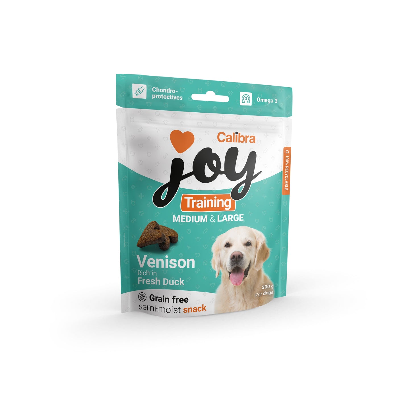 Calibra Joy Training Medium & Large Dog Treats (Venison & Duck) 300g