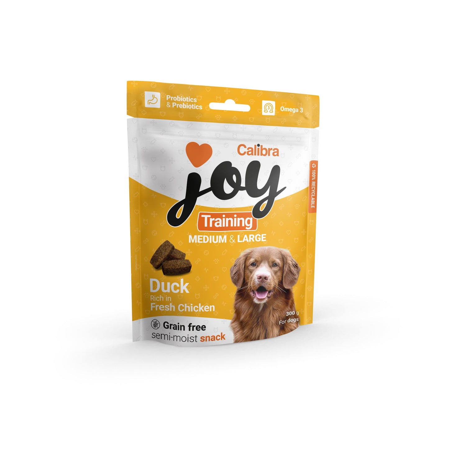 Calibra Joy Training Medium & Large Dog Treats (Duck & Chicken) 300g