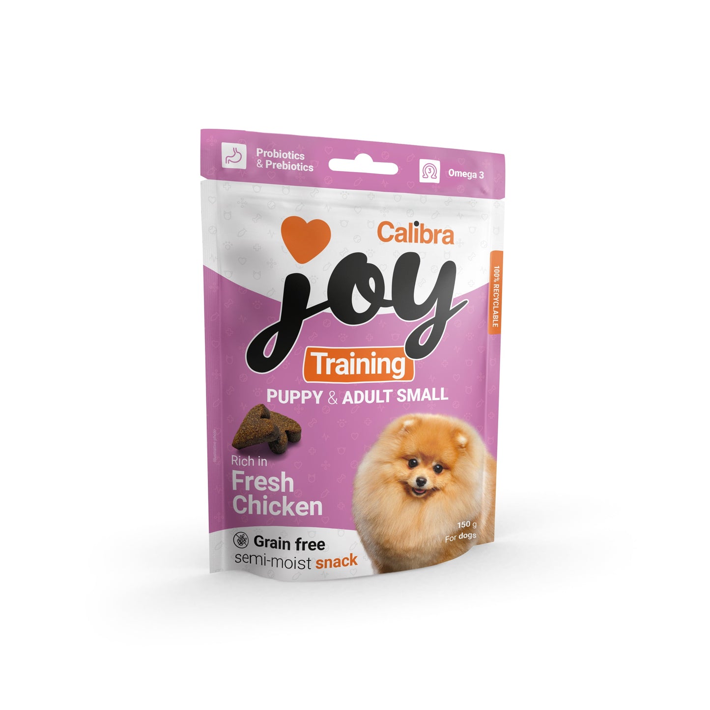 Calibra Joy Training Puppy & Adult Small Dog Treats (Chicken) 150g