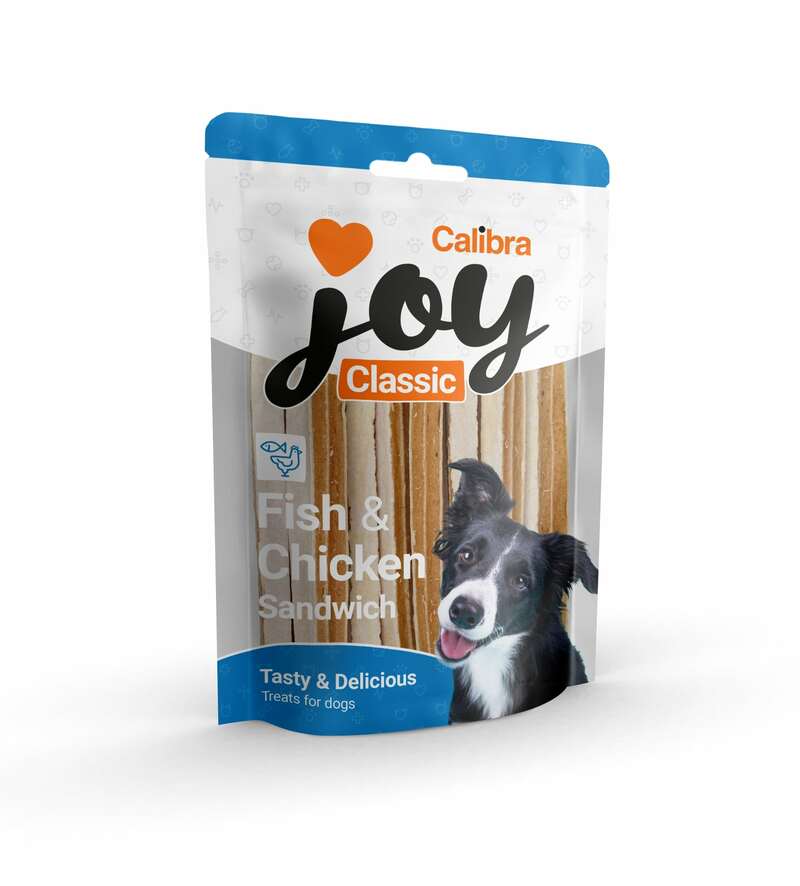 Calibra Joy Dog Classic Fish & Chicken Sandwich