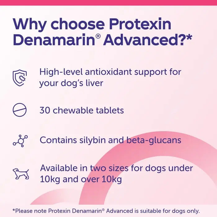Protexin Veterinary Denamarin Advanced Liver & Gut Supplement for Dogs