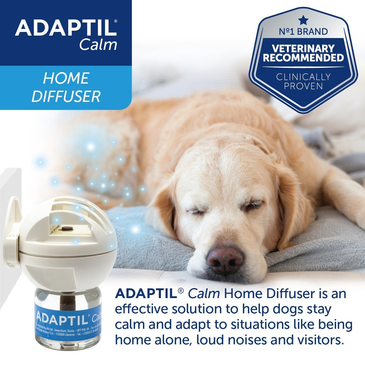 Adaptil Calm Home Diffuser 30 Day Starter Kit