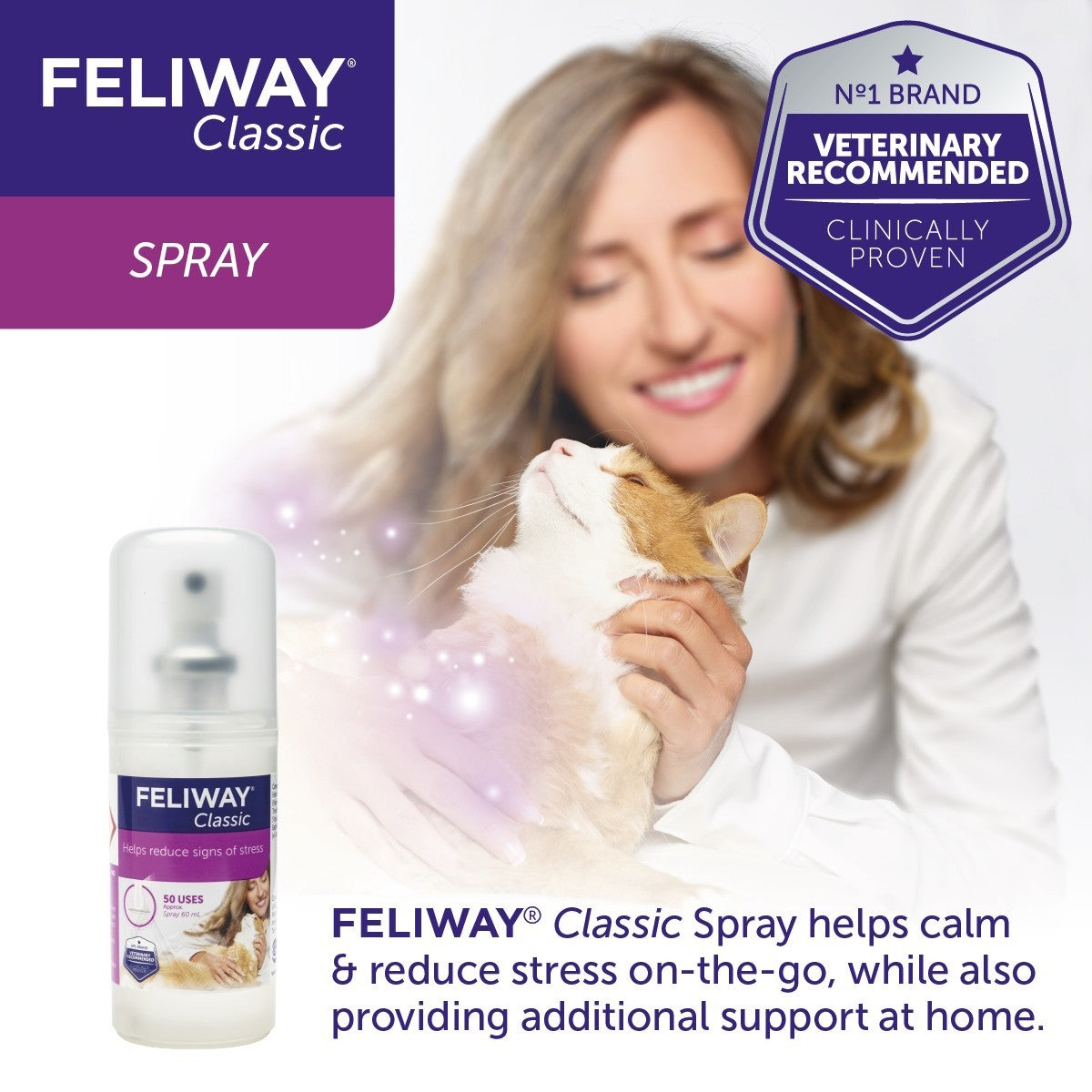 Feliway Classic Natural Spray Bottle