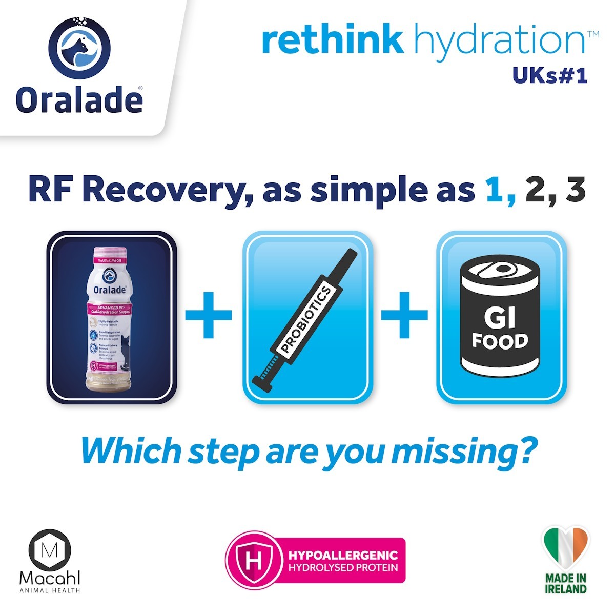 Oralade RF Support for Cats 330ml