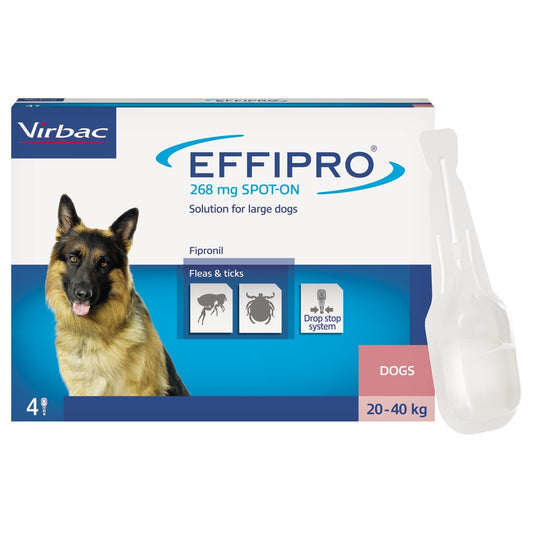 Effipro for Large Dogs 20-40kg (4 pack)