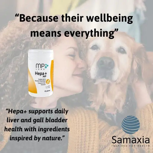 MP Labo Hepa+ MP Liver Function Support Supplement Capsules for Cats & Dogs