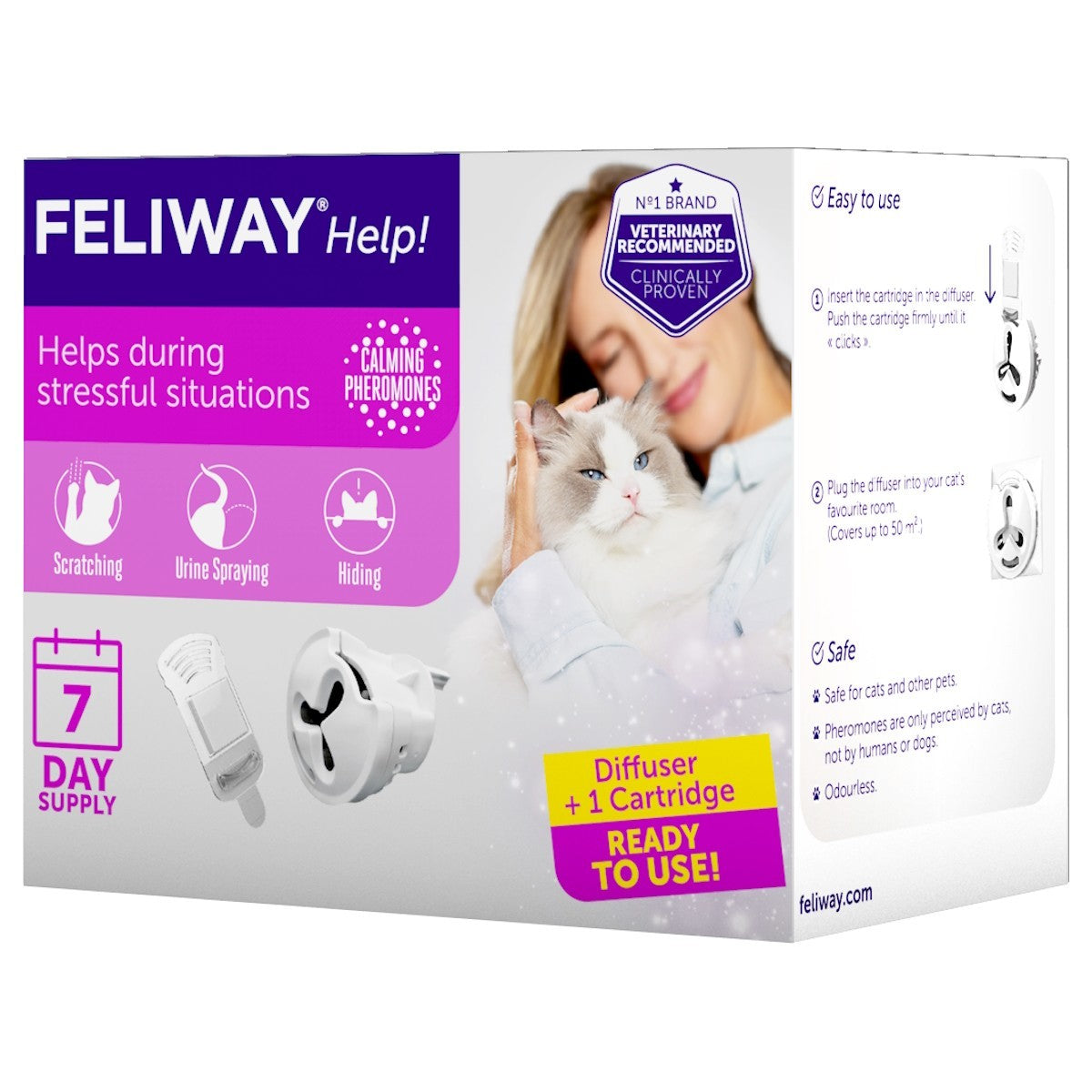 Feliway Help! Diffuser 7 Day Starter Kit
