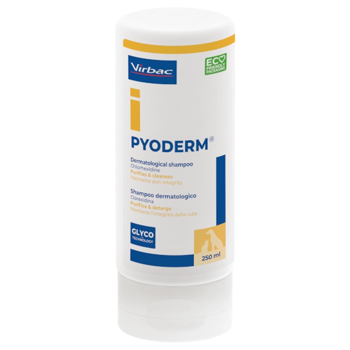 Pyoderm Dermatological Shampoo for Cats and Dogs 250ml