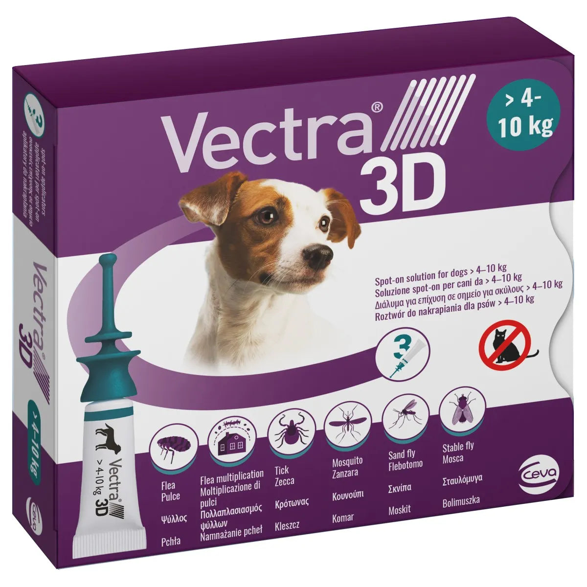 Vectra 3D Spot On for Dogs (3 Pack)