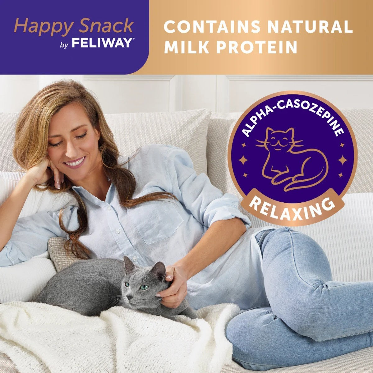 Feliway Happy Snack Cat Treats (Chicken)