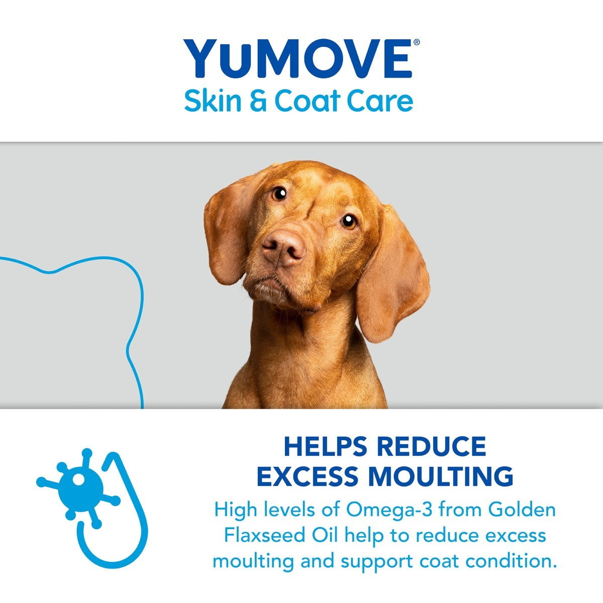 YuMOVE Skin & Coat Care Moulting Dog 500ml