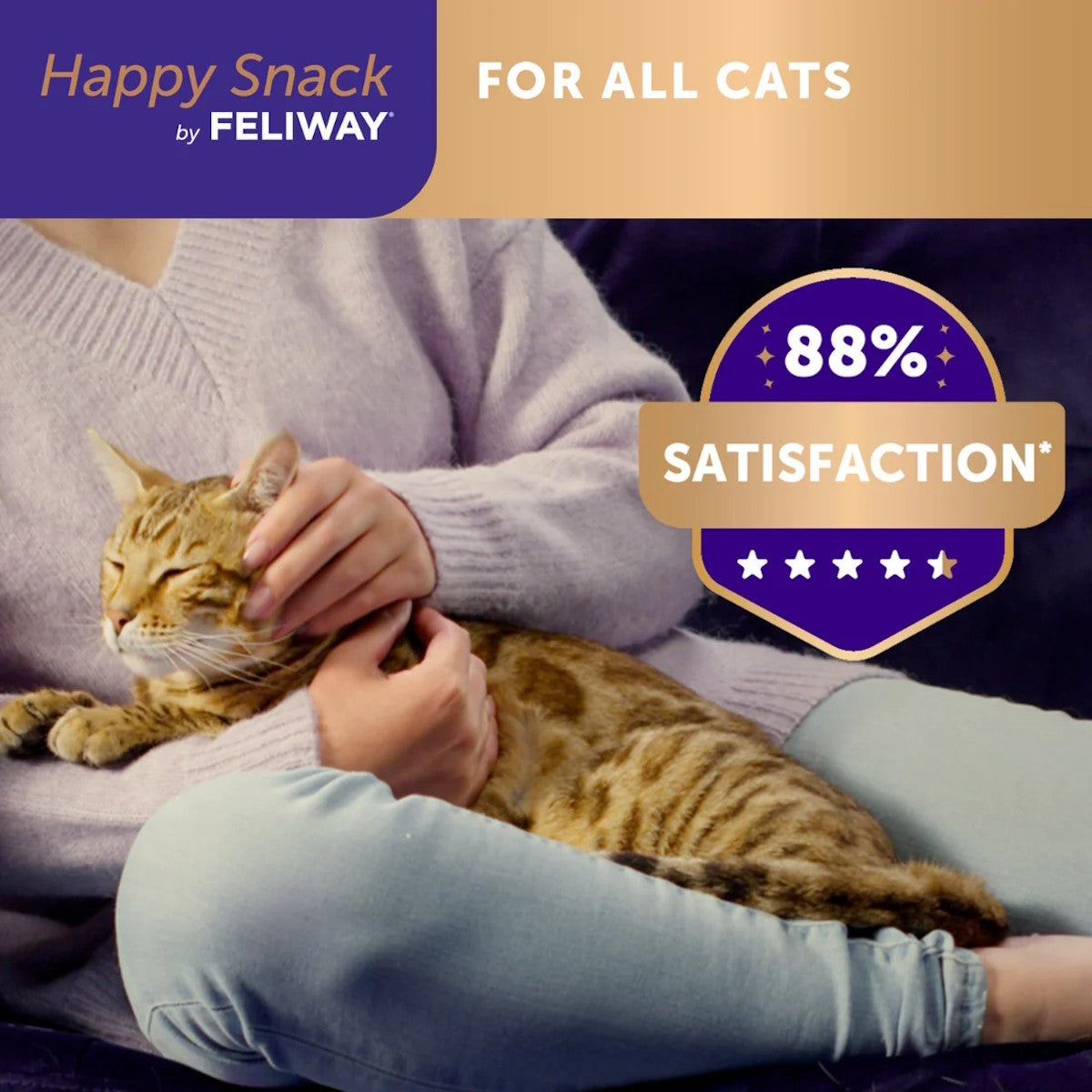 Feliway Happy Snack Cat Treats (Chicken)