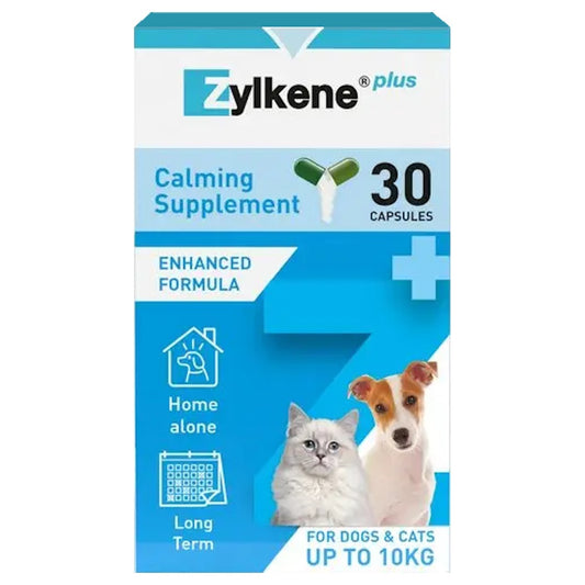 Zylkene Plus 75mg Capsules for Cats and Small Dogs