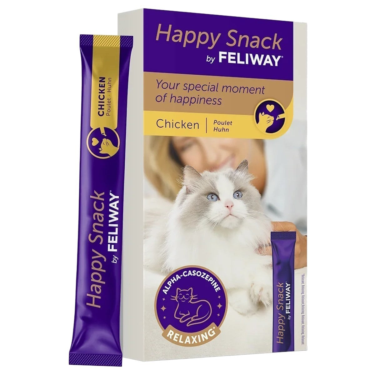 Feliway Happy Snack Cat Treats (Chicken)