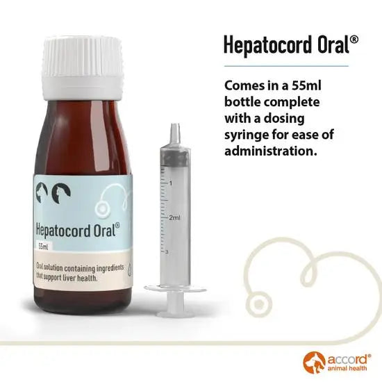 Hepatocord Oral Liver Support Supplement for Dogs & Cats