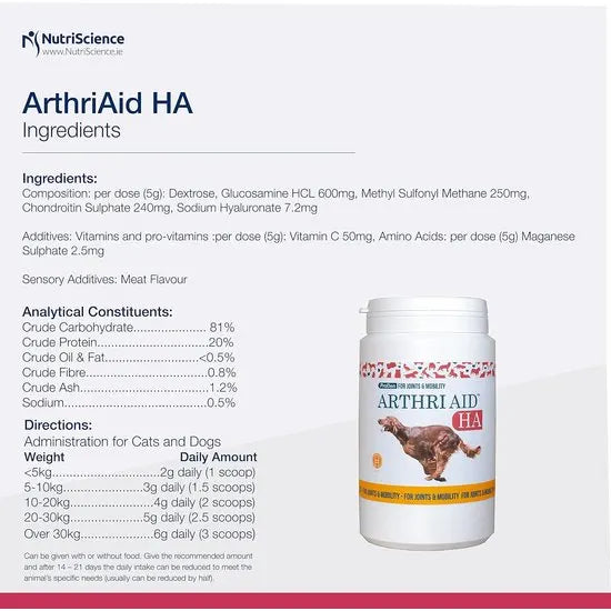 Arthri Aid HA Powder 400g