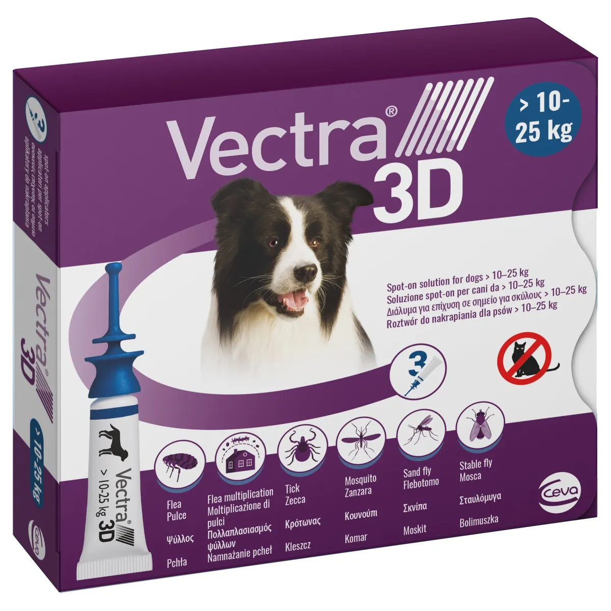 Vectra 3D Spot On for Dogs (3 Pack)