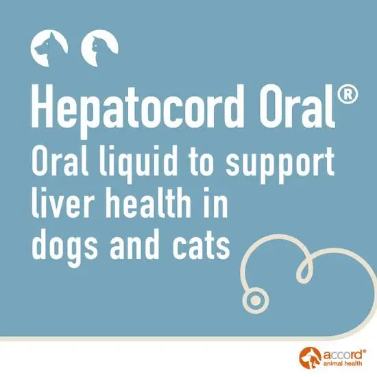 Hepatocord Oral Liver Support Supplement for Dogs & Cats