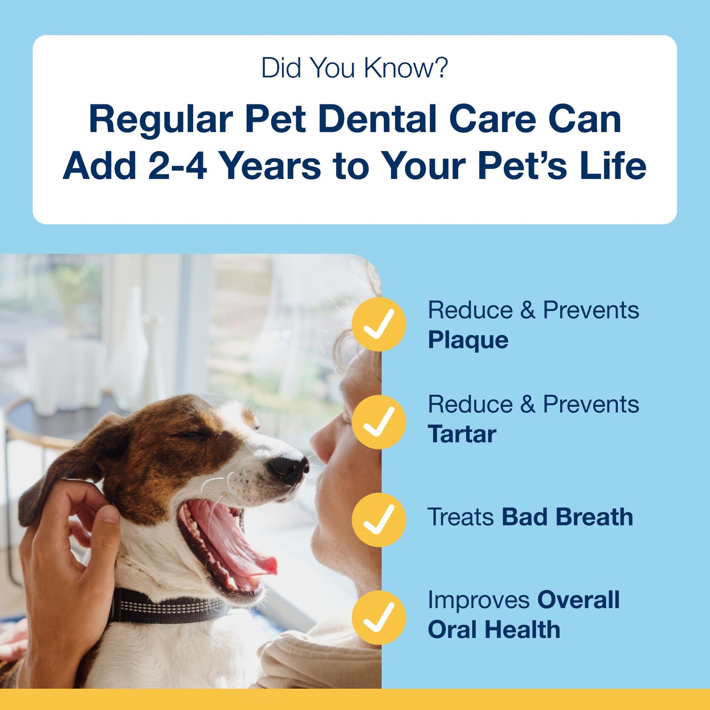 PlaqueOff Dental Soft Chews for Dogs