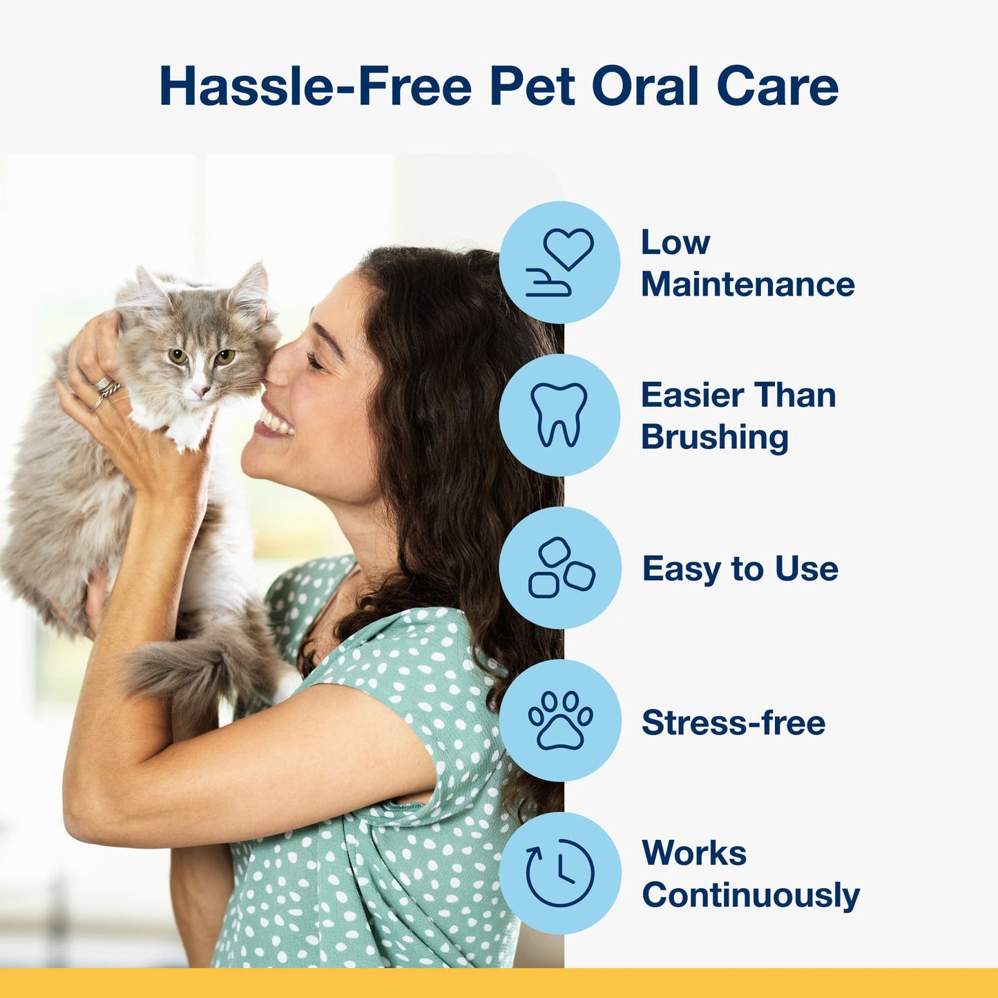 PlaqueOff Dental Soft Chews for Cats