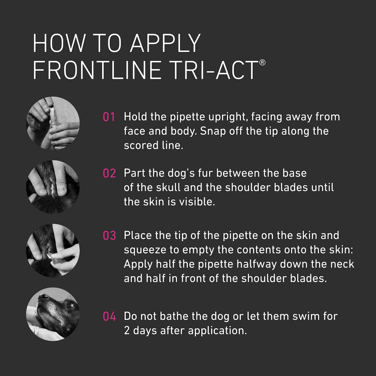 Frontline Tri-Act and Tick Treatment for Large Dogs