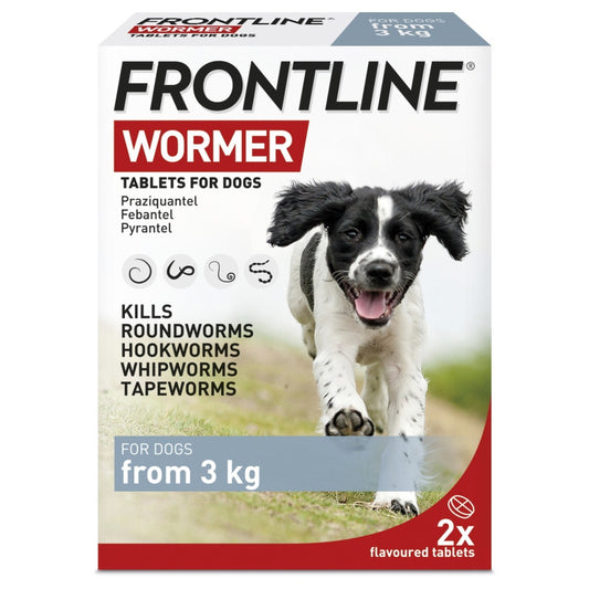 Frontline Wormer Tablets for Dogs