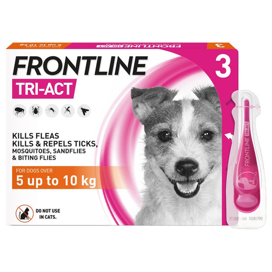 Frontline Tri-Act and Tick Treatment for Small Dogs