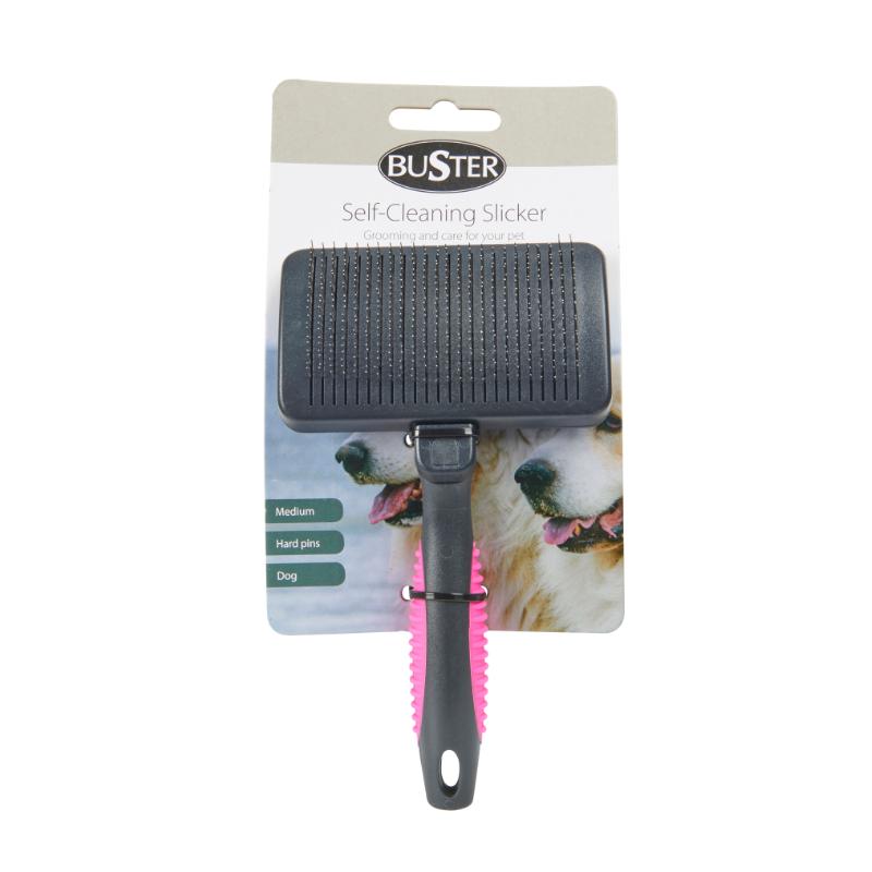 BUSTER Self-Cleaning Slicker Hard Pin M