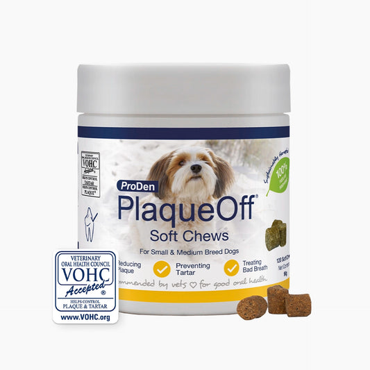 PlaqueOff Dental Soft Chews for Dogs
