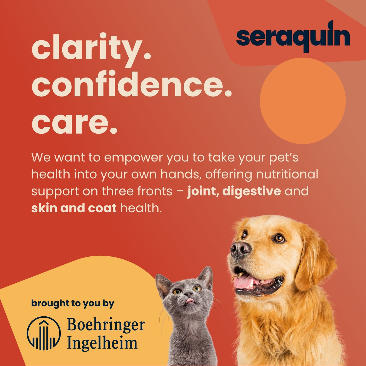 Seraquin Skin & Coat for Cats & Dogs 95ml (Pump Bottle)