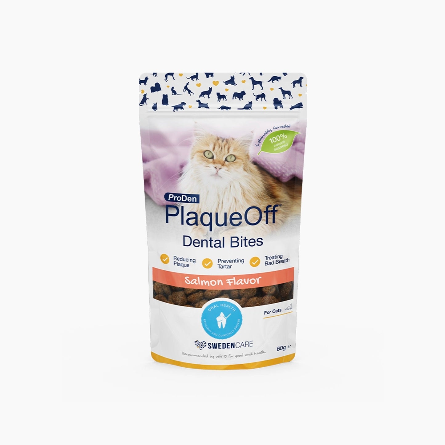 ProDen PlaqueOff Dental Bites for Cats 60g