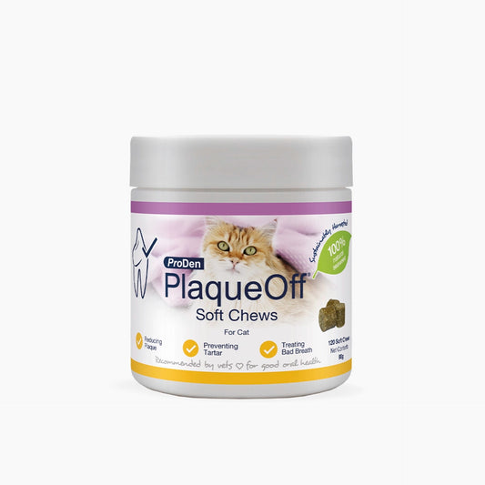 PlaqueOff Dental Soft Chews for Cats
