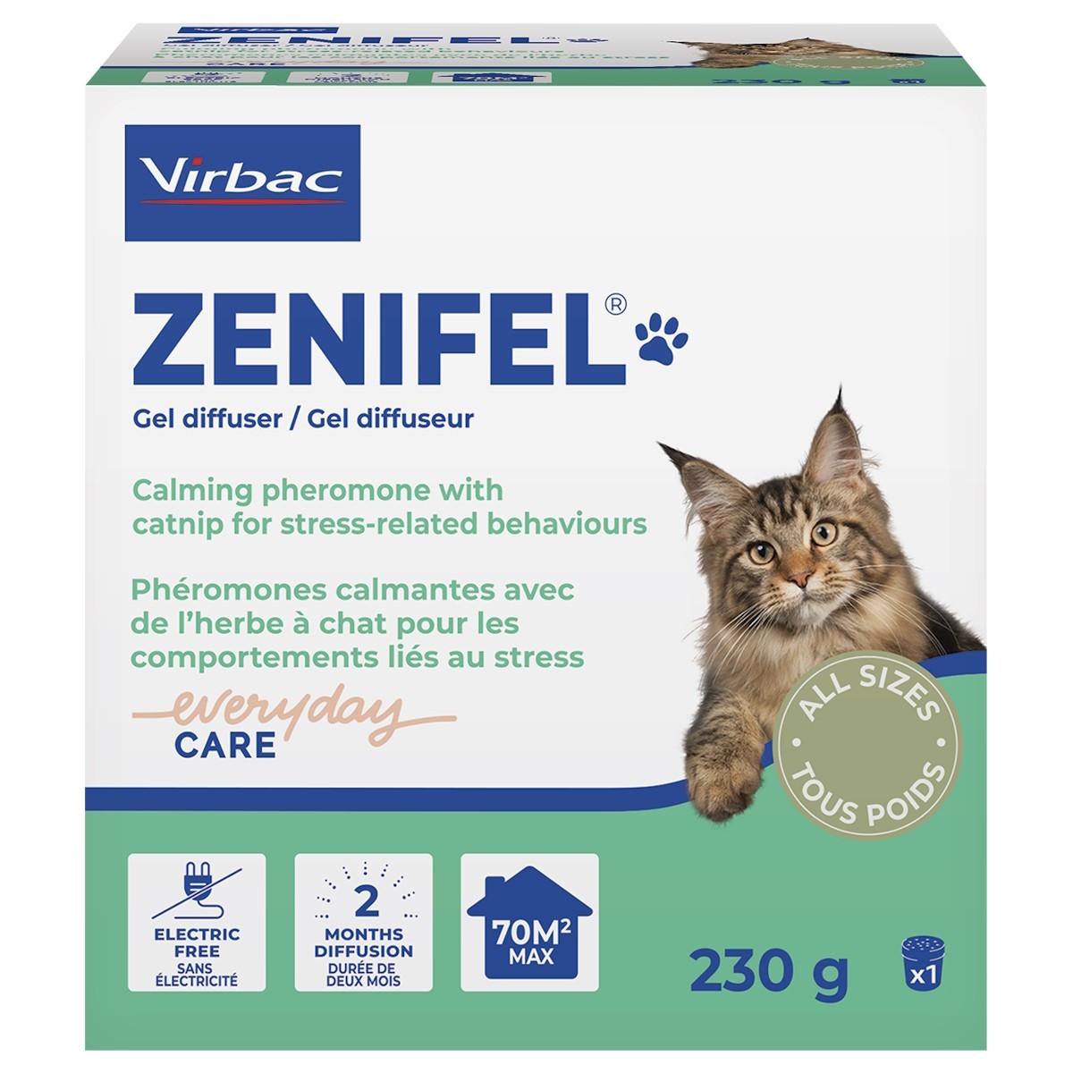 Zenifel Calming Gel Diffuser for Cats 230g