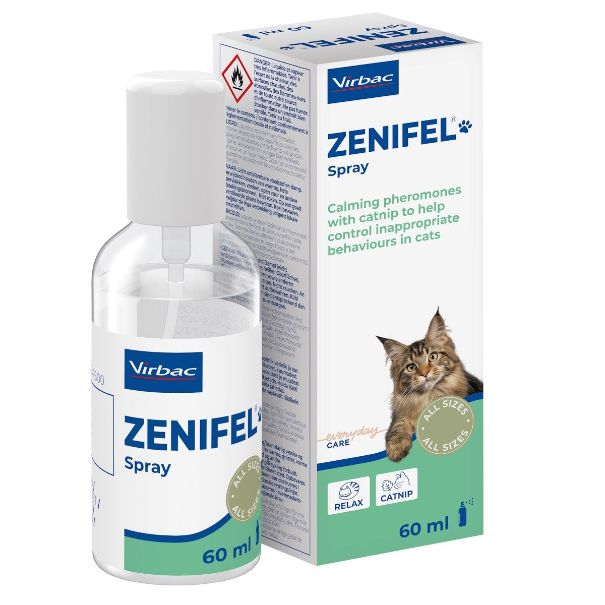 Zenifel Calming Spray for Cats 60ml