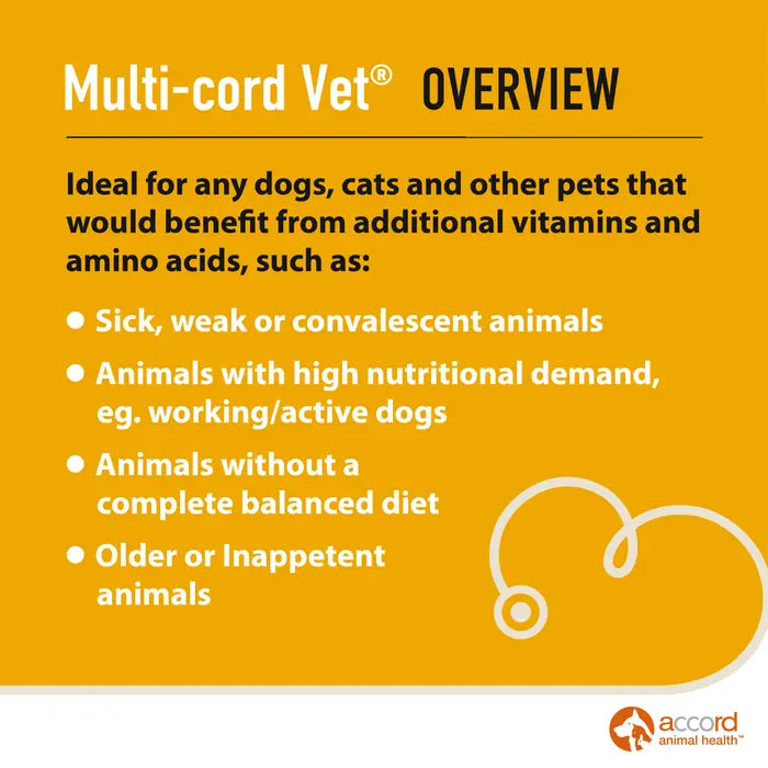 Multi Cord Vet Supplement
