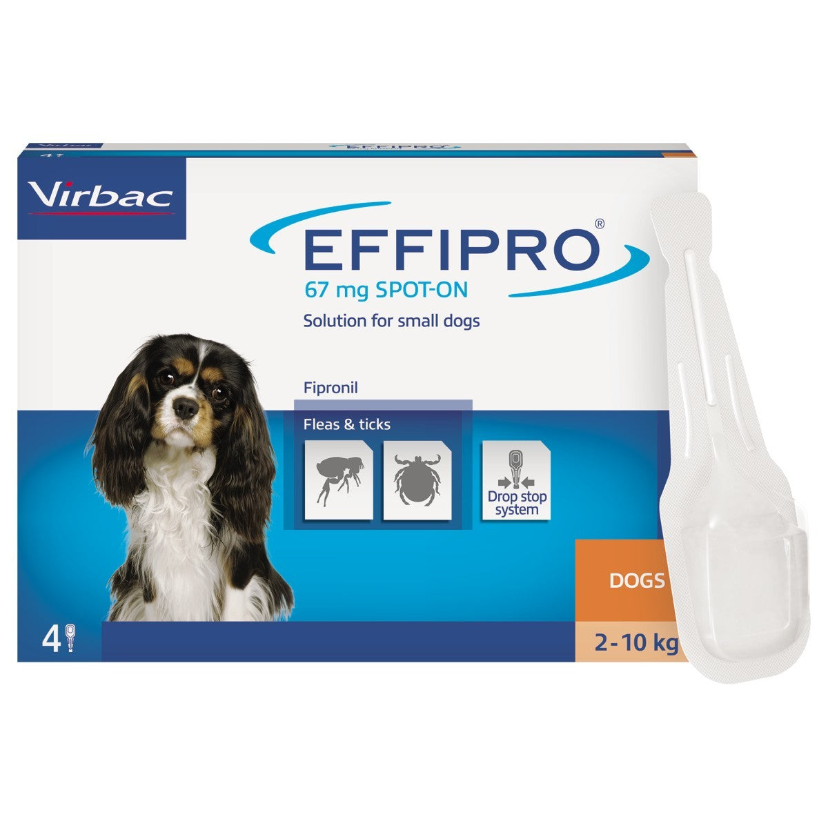 Effipro for Small Dogs Under 10kg (4 pack)
