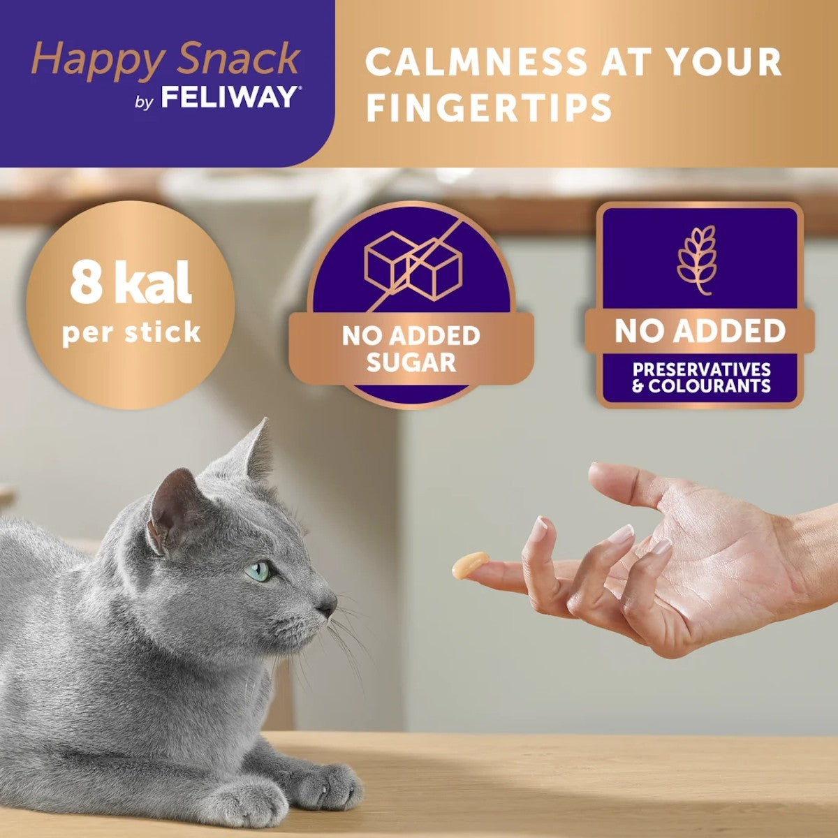Feliway Happy Snack Cat Treats (Chicken)