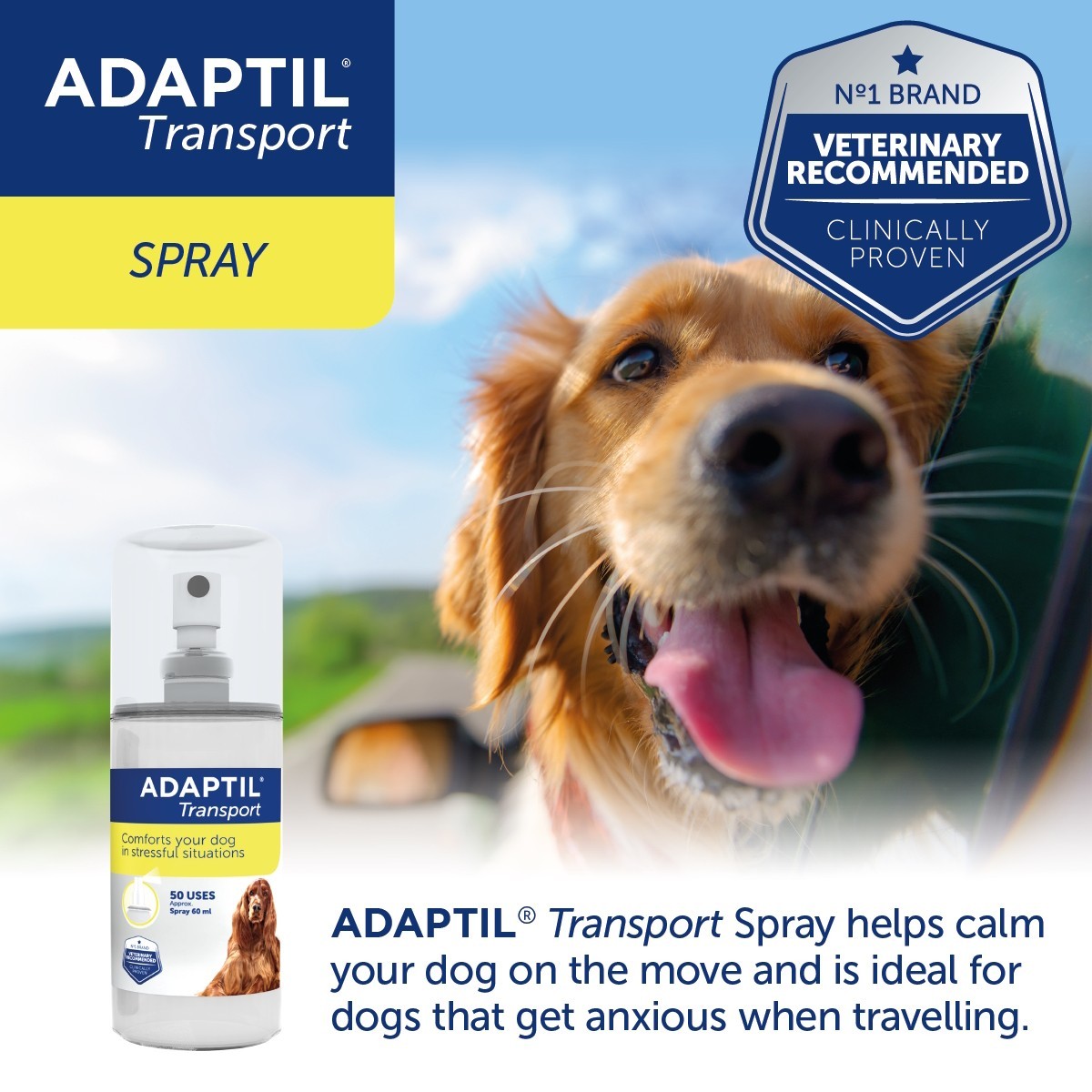 Adaptil Calming Transport Spray