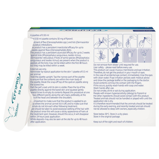 Effipro for Cats (4 Pipettes)